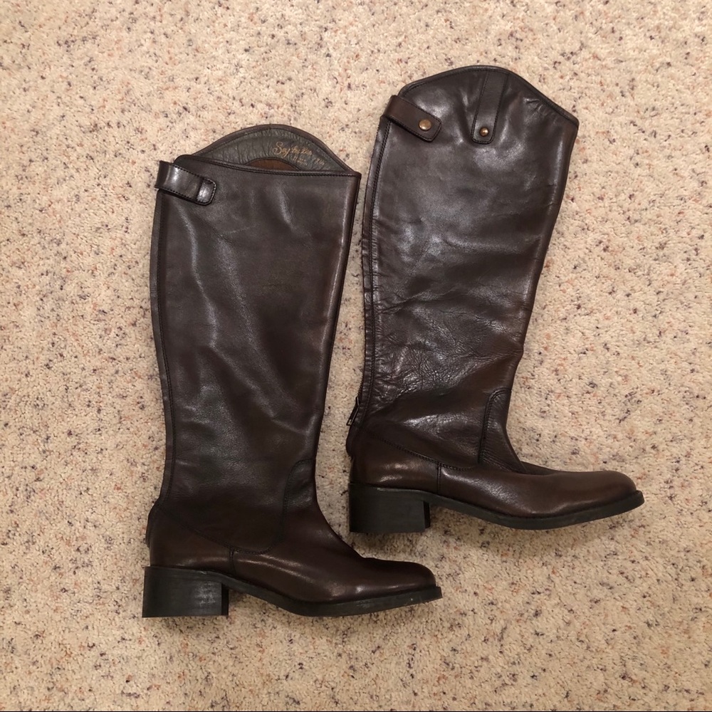 NWOT Knee High Leather Boots